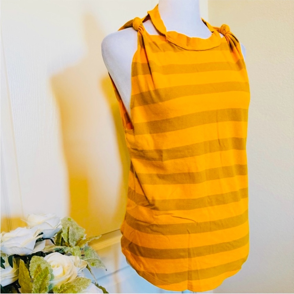 Brand New With Tag Free People We The Free Striped Twist Tank Top